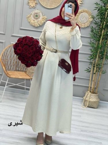 1203- مانتو پیراهنی نگاره