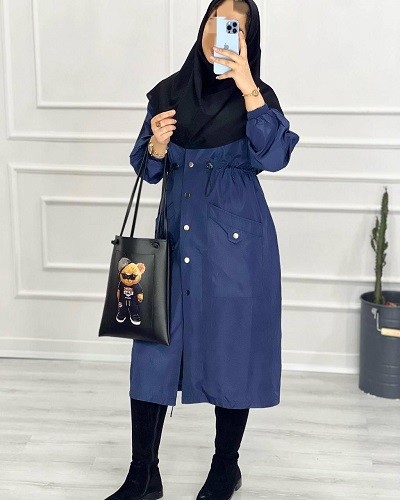 0556- بارونی مزونی آستردار کایلی