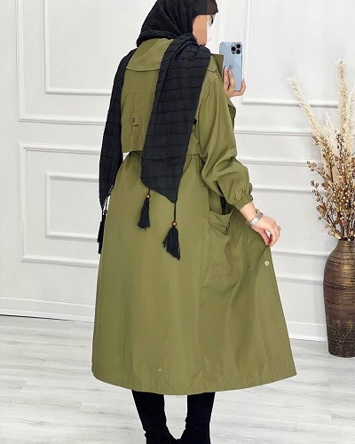 0556- بارونی مزونی آستردار کایلی