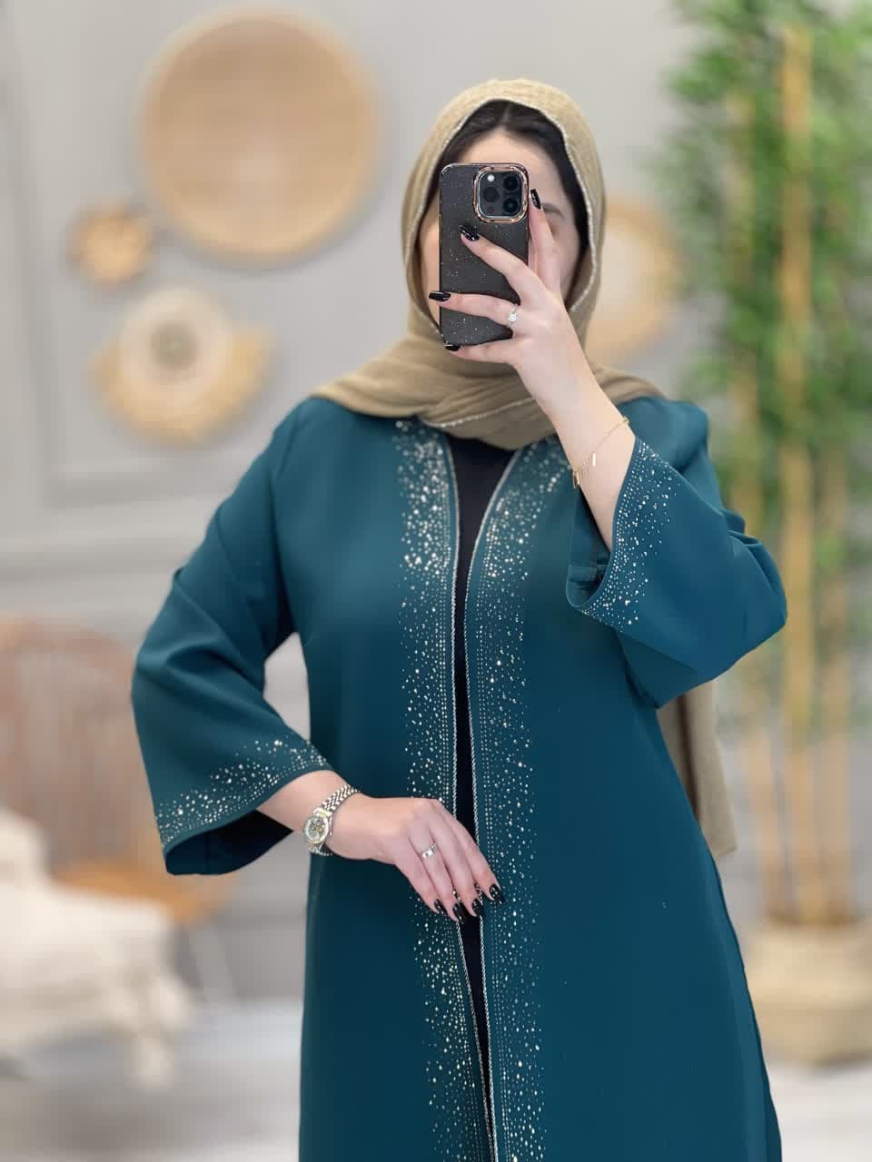 1143-مانتو بلند ماهور