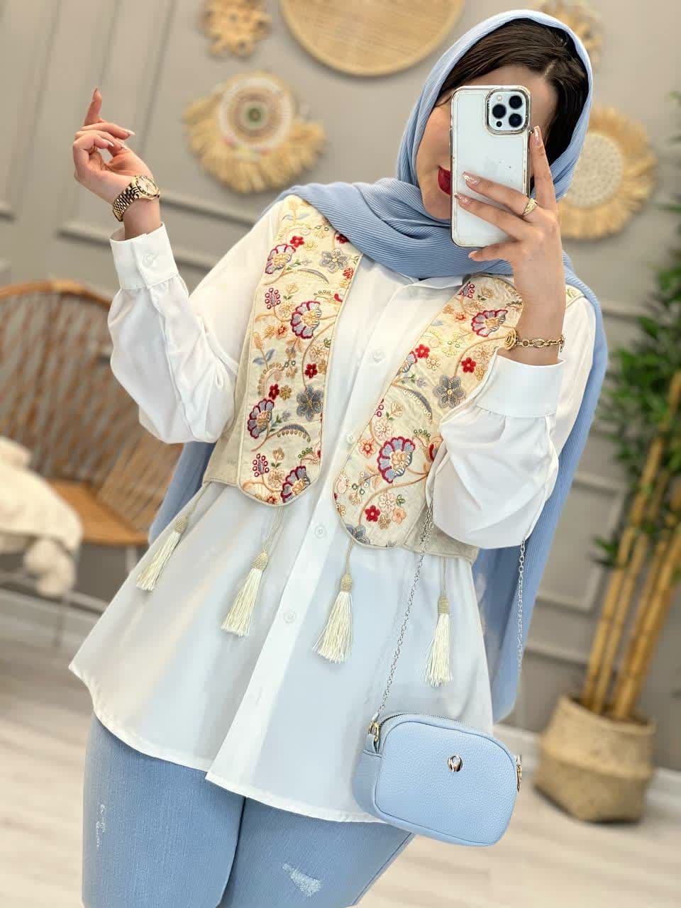 1156- وست شومیز دلبرانه