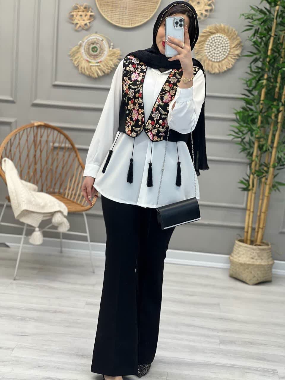 1156- وست شومیز دلبرانه