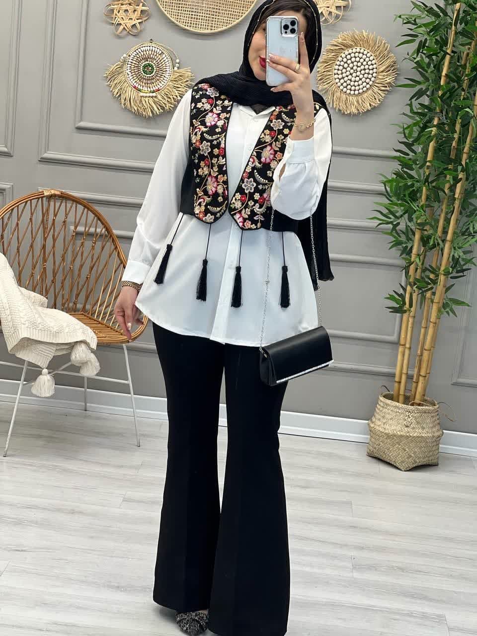 1156- وست شومیز دلبرانه