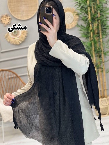 0256-شال سوفیا مشکی