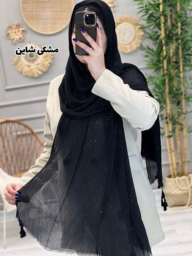 0256-شال سوفیا مشکی