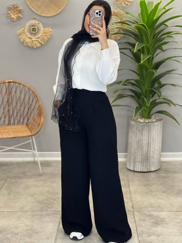 1351- شومیز کرپ الیزه