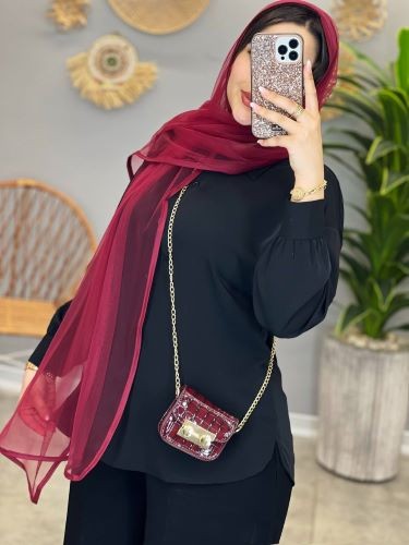 1351- شومیز کرپ الیزه